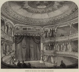 Innenraum des Royal Court Theatre, Sloane-Square